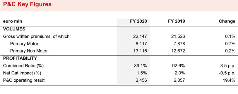 P&amp;C SEGMENT