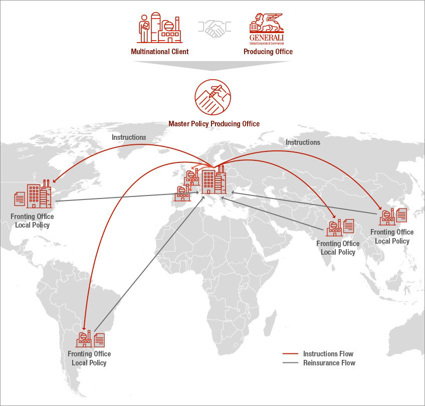 How is a multinational program implemented?