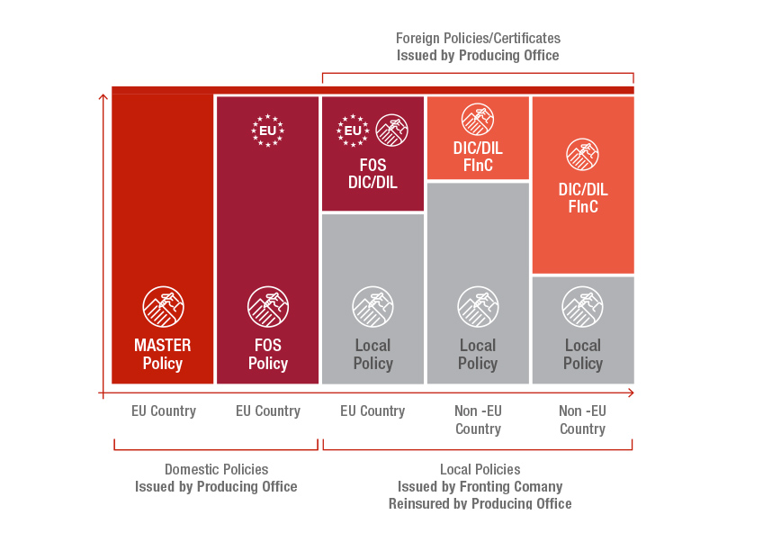 How is a multinational program implemented?